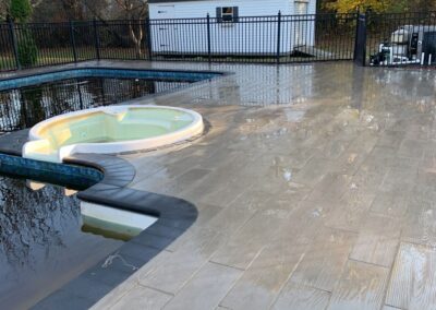 Expert Pool Deck Installation in Haverhill, MA: Elevate your outdoor oasis with our professional hardscaping services. Our skilled team specializes in installing durable and stylish pool decks to enhance your property's aesthetics and functionality. Contact us today for a consultation!