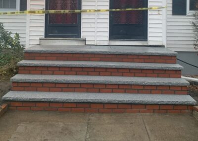 Masonry steps installation service in Winchester, MA - Skilled craftsmen creating beautiful steps