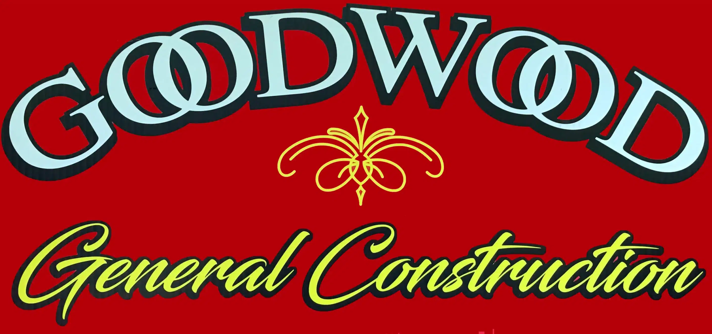 Goodwood General Construction logo, serving Greater Boston and North Shore for hardscape and construction services